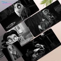 แผ่นรองเมาส์รูปสุนัข Disney Frankenweenie แผ่นรองเมาส์ยางขนาดเล็กเล่นเกมรุ่นใหม่ขนาดสำหรับแผ่นรองเมาส์คีย์บอร์ดเกม