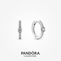 Official Store Pandora Sparkling Hoop Earrings