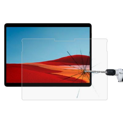 ฟิล์มกระจกเทมเปอร์กันระเบิด0.3มม. 1ชิ้นสำหรับ Microsoft Surface Pro X 9H