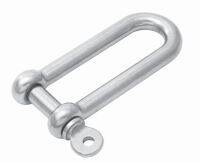 Long Type D Shackles 5-8MM. สเก็นสแตนเลสรุ่นมีคอพิน Marine Grade 316 Stainless Steel Fitting สแตนเลสสตีล ฟิตติ้้ง