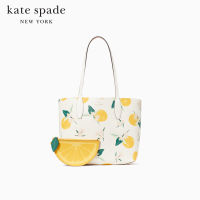 KATE SPADE NEW YORK ORANGE TOSS SMALL REVERSIBLE TOTE KC718 กระเป๋าถือ