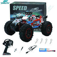 RCTOWN XLF X05 2.4กรัม1/10 4WD Brushless ความเร็วสูง50กิโลเมตร/ชั่วโมงยานพาหนะรุ่นรถบรรทุกรถออฟโรด Buggy RTR พร้อมไฟ LED