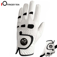 All Weather Grip Premium Cabretta Leather Mens Golf Gloves with Ball Marker Left Right Hand Size S M ML L XL