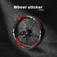 Strips Motorcycle Wheel Tire Stickers Car Reflective Rim Tape Auto Decals FOR YAMAHA T-MAX 500 530 TMAX TMAX530 TMAX 560 2020