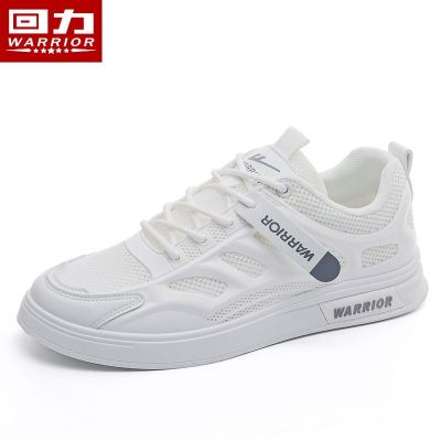 【Ready】🌈 Pull back mens shoes official genuine 2023 summer new large mesh breathable mesh casual sports shoes summer sneakers