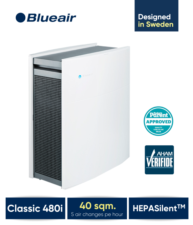 Blueair Classic 480i Air Purifier w/ Particle Filter (40 Sq.m Capacity