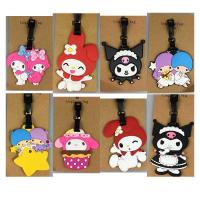 【DT】 hot  40 Styles Sanrioed Luggage Tag Little Twin Star Xo Kuromi Cinnamoroll Luggage Tag Travel Accessories Baggage Boarding Tag Label