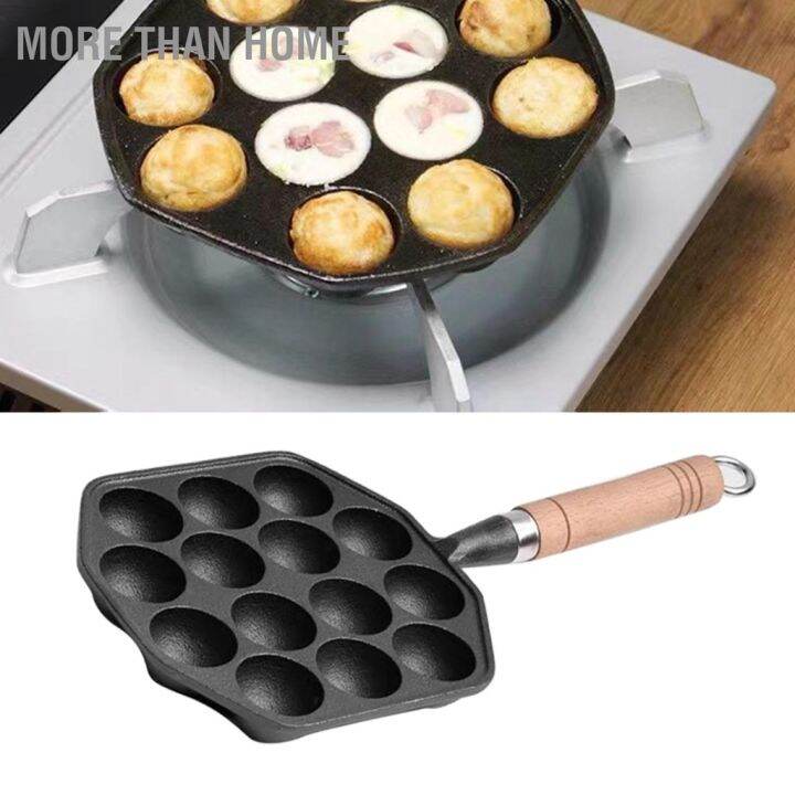 more-than-home-14-หลุม-takoyaki-กระทะเหล็กหล่อ-nonstick-octopus-ลูกชิ้นแม่พิมพ์-maker-พร้อมที่จับที่ถอดออกได้สำหรับบ้านแพนเค้กเบเกอรี่