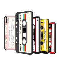 Cassette Tape ซิลิโคน เคสโทรศัพท์ หรับ Realme C33 C12 C21 XT C25Y C17 C1 C21Y X2 C11 V11S C20 C20A C3 C15 C30 C2 C25S V11 C31 Pro ปก