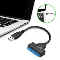 【Tech-savvy】 สายเคเบิล USB 3.0 SATA 3 Sata เป็น USB อะแดปเตอร์รองรับ2.5นิ้ว SSD ภายนอก HDD ฮาร์ด22พิน Sata III สาย