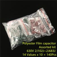 630V Mylar Film Capacitor assorted Kit 2J102J~2J683J 1nF~68nF 14value x 10pcs