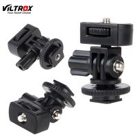 Viltrox DC-50P 14" Screw Hot Shoe Mount Adapter Adjustable Angle Pole For DSLR Camera Flash LED Light Monitor