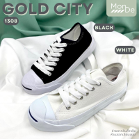 [1308] รองเท้าผ้าใบ โกลซิตี้ Gold City JACK GOLD หัวแจ็ค ไซส์ 37-43 (พร้อมส่ง มีปลายทาง)