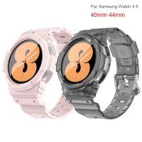 （Bar watchband） สายรัด TPU Stoßfest Samsung Galaxy Uhr Uhr 5 40มม. 44มม. สายรัดแขนกีฬา Schleife Für Uhr 4 40 40มม. 44มม. ฤดูใบไม้ร่วง