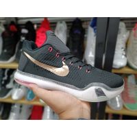 2023 Hot Sale Original✅ NK* K0be 10 Low Mens BlackGoldWhite Fashion Basketball Shoes [Free Shipping] {Limited Time Offer}