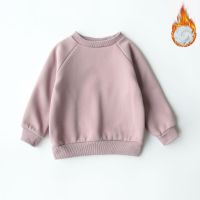 Family Matching Clothes Winter Thicken Warm Sweater Baby Outwear Dad Mum Daughter Son Long-sleeved Shirt Baby Boy Girl Outfit