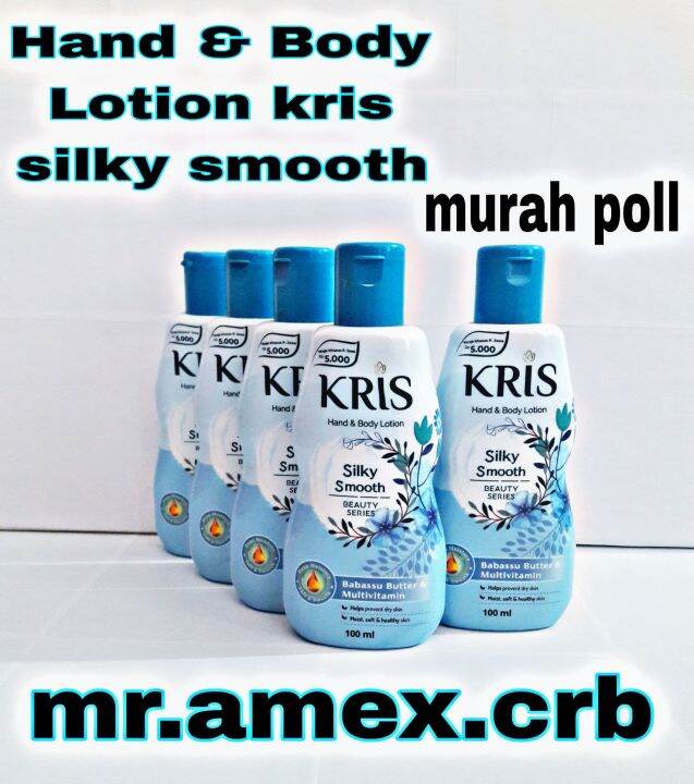 HAND & BODY LOTION ( SILKY SMOOTH 100 ML ) KRIS Lazada Indonesia