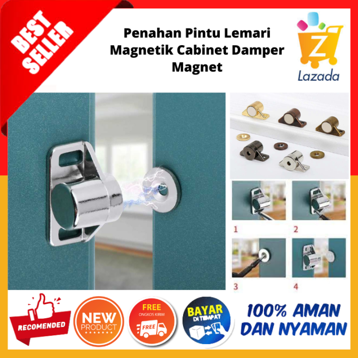 Bisa Cod Penahan Pintu Lemari Magnet Magnet Penahan Pintu Pengganjal Pintu Otomatis