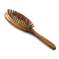 Premium Wooden Bamboo Hair Brush Improve Hair Growth Wood hairbrush Prevent Hair Loss Comb Bamboo Comb Teeth