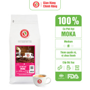 Cà phê hạt Moka rang mộc Copen Coffee, pha espresso, xay pha phin