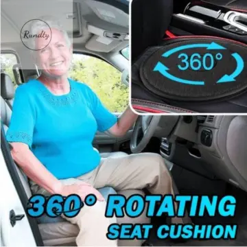 360 Degree Rotation Cushion Car Swivel Seat Chair Pain Relieving