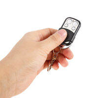 Key Fob 4 ชิ้น Universal Cloning รีโมทคอนโทรลไร้สาย Key Fob สำหรับรถโรงรถประตู 433 เมกะเฮิร์ตซ์