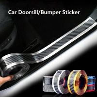 【CW】1 Meter Carbon Fiber Rubber Moulding Strip Rubber for Car Door Pedal Trim Bumper DIY Door Sill Protector Edge Guard Car Styling