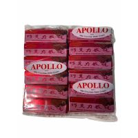 ❗❗ราคาพิเศษ❗❗ APOLLO Wafer Chocolate เวเฟอร์ซ็อกโกแลต 12g 1แพค/จำนวน 48 ชิ้น  !!   KM9.4363[ส่งฟรีไม่มีขั้นต่ำ]