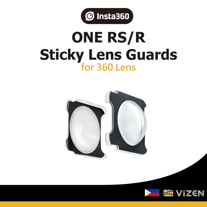 Insta360 ONE RS/R Sticky Lens Guards for 360 Lens Lazada PH
