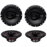 4 New Rockford Fosgate R165X3 6.5" 180W 3 Way Car Audio Coaxial Speakers Stereo