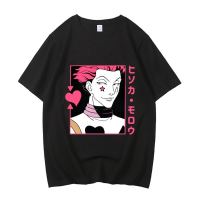 Hunter X Hunter ผ้าฝ้าย EU ขนาด Tee ฤดูร้อนผู้ชาย Tshirt มังงะ Y2k Designer เสื้อผ้า เสื้อยืดคอตตอน S-5XL