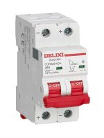 DELIXI CDB9ZB three-stage DC Small Circuit Breaker 2P Plastic Shell 16A~63A 10KA/H:20KA Electrical Circuitry Parts