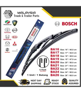 Bosch BEAM Wiper Blades Size 24 + 24 -Clear Advantage Front Left & Right  SET2