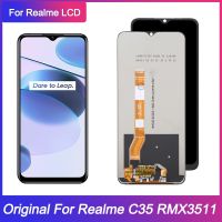 Original Display For OPPO Realem C35 RMX3511 LCD Touch Screen Assembly Digitizer For Realme C35 Replacement Screen