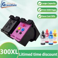 YOUQING Remanufactured Ink Cartridge 300XL Compatible For HP 300 For HP Deskjet D1660 D2500 D2560 D2660 D5560 F2420 F2480 F2492 Printer