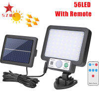 【 Ready Stock 】 Led Solar Wall Lamp 3 Mode Ip65 Waterproof Motion Sensor Street Light For Garden Courtyard Porch Yard