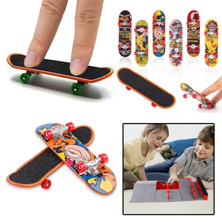 Fingerboard Fingertips Design Finger Skate Board Skateboard | Lazada PH