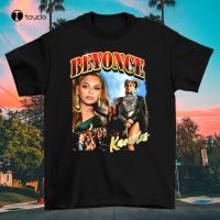 Beyonce เสื้อยืดผ้าฝ้ายแขนสั้นกราฟิกสีดำทุกเพศ S-2345Xl เสื้อยืดสำหรับทุกเพศทุกวัย