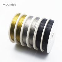 30M/Roll Silver Tone Beading Wire 0.3/0.35/0.45/0.5/0.6mm Coated Stainless Steel Wire Tiger Tail For Jewelry Making Finding