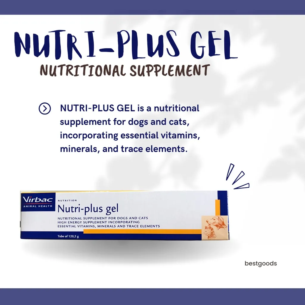 Factory direct sales of new products Authentic Nutri-plus gel (Virbac  Animal Health) | Lazada PH