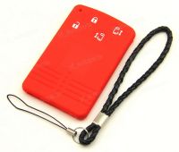 ✆◎✧ Red Silicone Case Cover For Mazda 5 CX-7-9 Remote Smart Key Card 4 Button 662F-SKE12501 662FSKE12501 89LP0042 TW89LP004