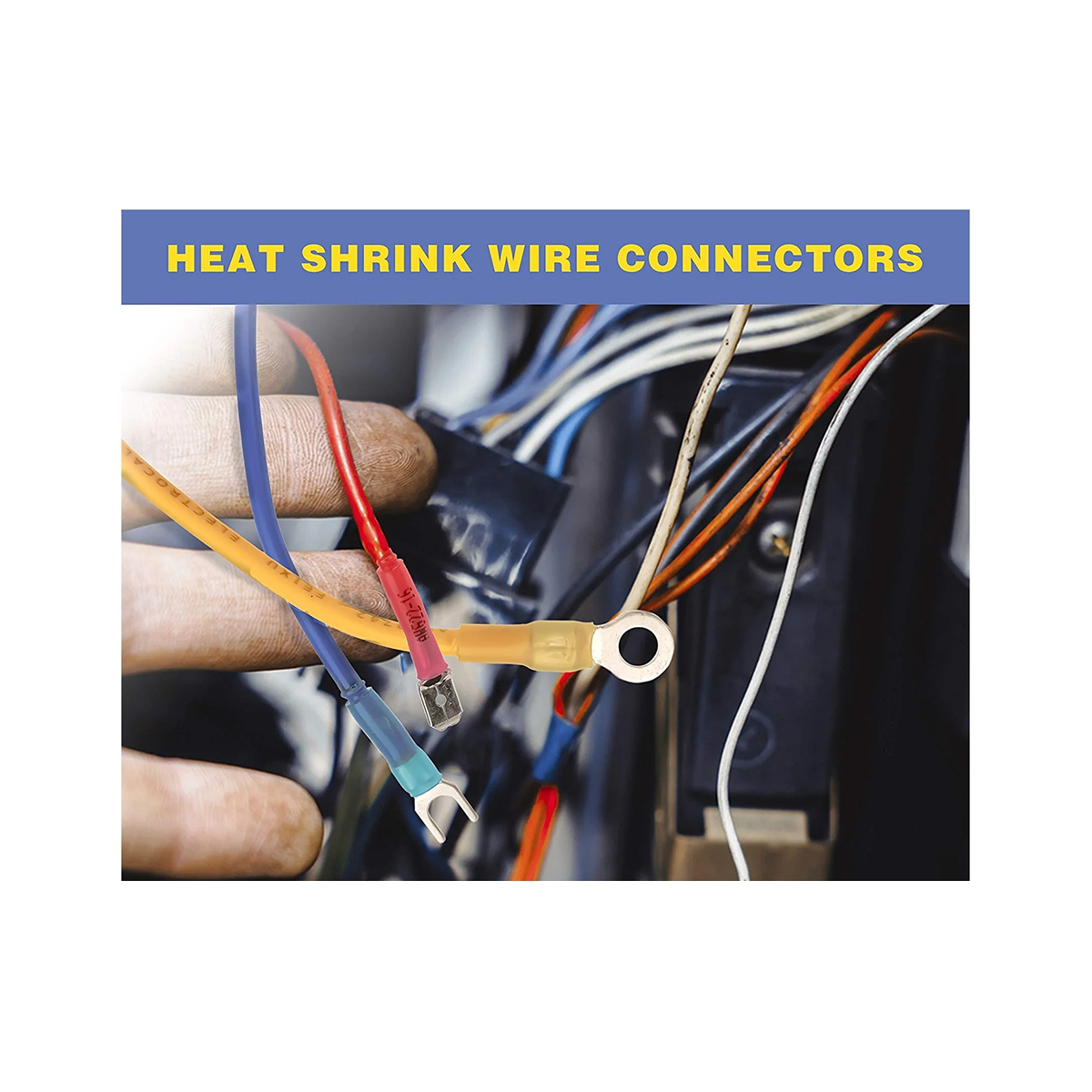 260PC HeatShrinkable Wire Connector Marine Grade HeatShrinkable Butt