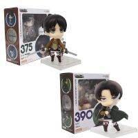 ฟิกเกอร์ของเล่น Nendoroid รุ่น Q อนิเมะผ่าพิภพไททัน Legion Levi Rivaille 375