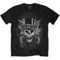 Guns n Roses Slash Logo Axl Rose Rock Tee T-Shirt Mens Unisex