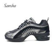 Sansha Professional Dance Shoes Sneakers For Women Man Soft Outsole Salsa
