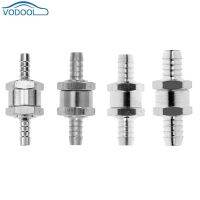 VODOOL Vehicle Check Valve Aluminums Alloy Fuel Non Return Check Valve One Way Petrol Diesel 6/8/10/12MM For Car Ship Motorcycle