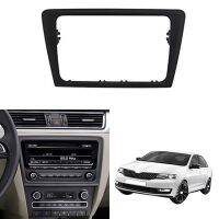 For-Skoda Rapid 2013 2Din Car Radio Panel Fascia Stereo Fascia Frame Panel Dash Mount Kit Adapter Trim Bezel Fascia Decoration