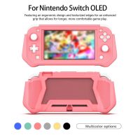 CFOMVX SHOP ซองป้องกัน TPU คลุมผิวจอยเกมเล่นเกมสำหรับ Nintendo Switch Lite Host Protection เคสที่ครอบคอนโซลเกม