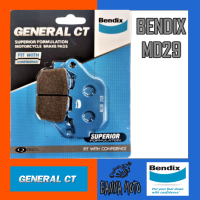 Bendix MD29 ผ้าเบรคหลัง Honda CBR250, CBR300, CB300F, GPX Razer220, Legend 250 Twin