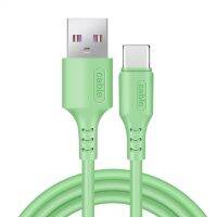 สายชาร์จ Type C สายชาร์จเร็ว 2.4A ชาร์จเร็ว สายชุบซิลิโคน Fast Charging Cable รองรับ รุ่น OPPO R17,VIVO,Huawei P30 P20,Xiaomi,Meizu Samsung S8 S10 Note10 และโทรศัพท์มือถืออื่น ๆ